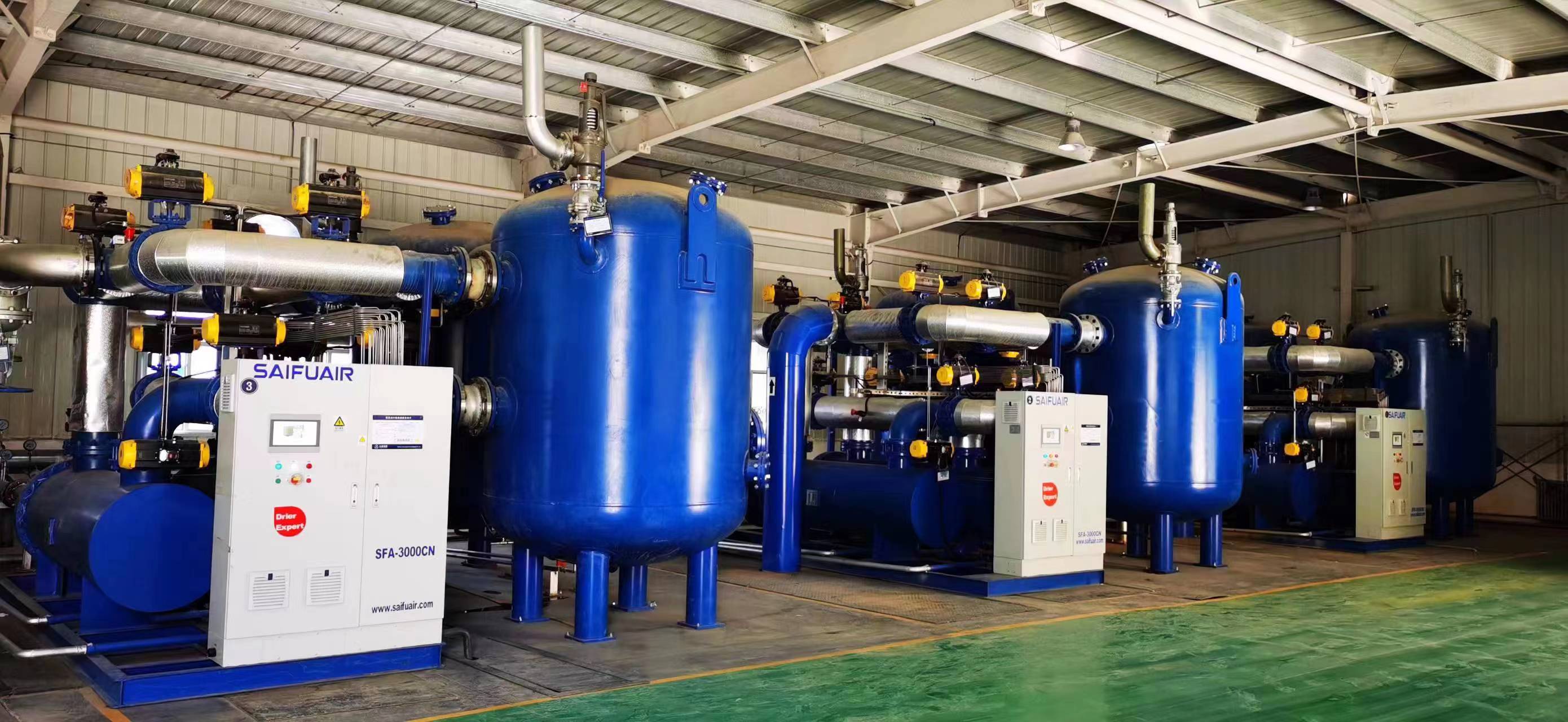 SAIFUAIR compression heat drying machine to help textile enterprises energy-saving new upgrade