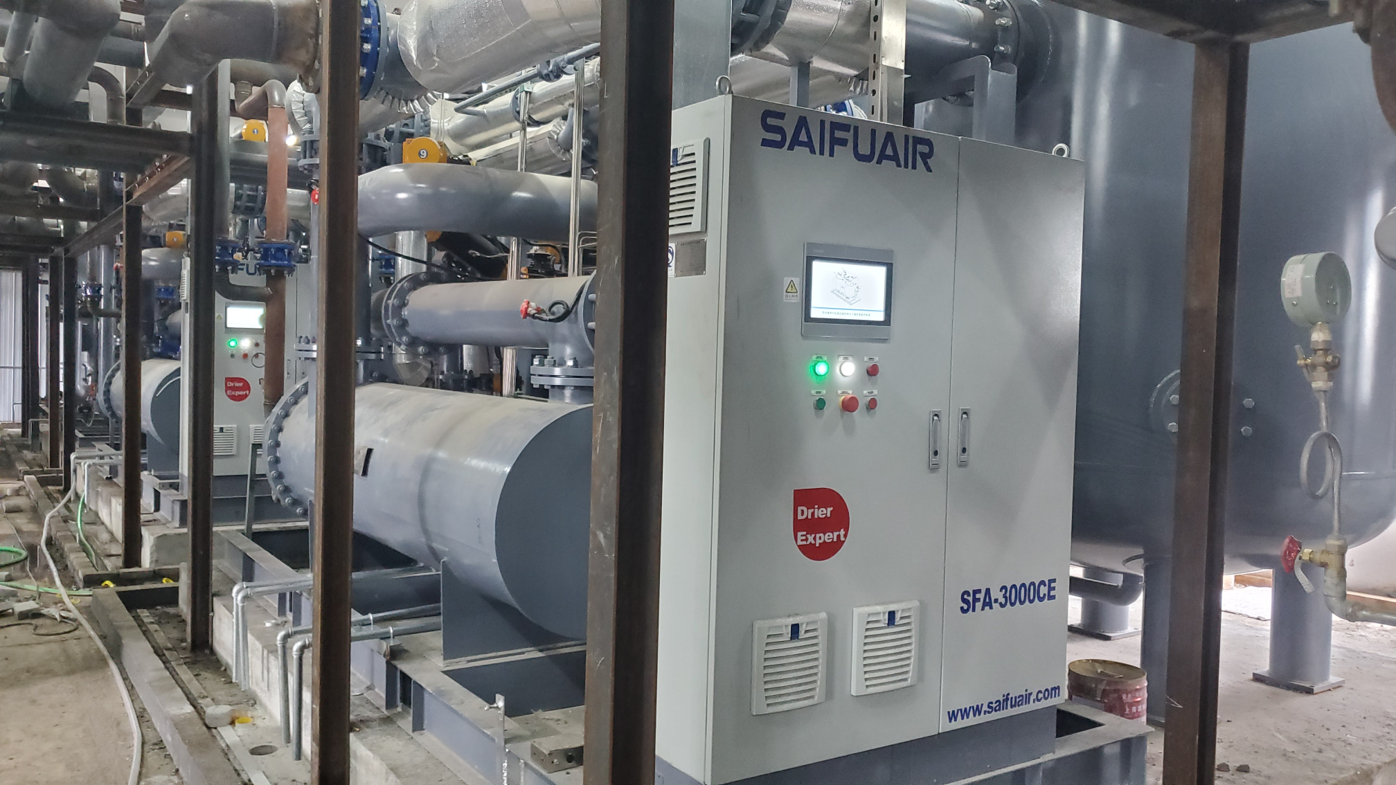 SAIFUAIR compression heat drying machine will be put into production in a technology company in Yangzhou